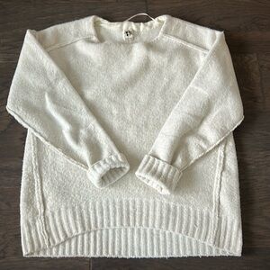Free people sweater. Large. Cream color